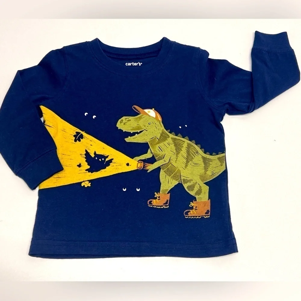 CARTER'S - Boys Baby & Toddler 2 Piece Long Sleeve & Jogger Pant Outfit Set